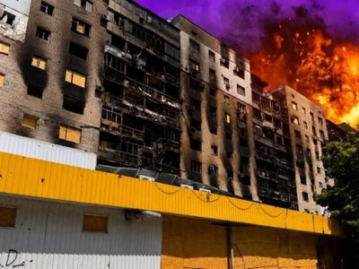 Жодного військового в будинку не було: подробиці від мешканців спаленої росіянами багатоповерхівки в Херсоні - Херсон Daily