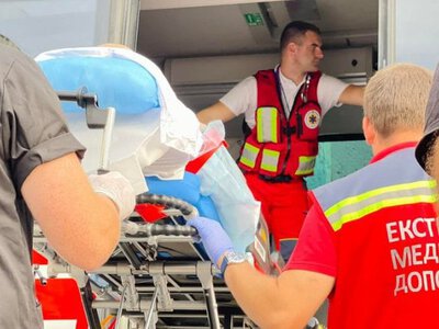 Росіяни атакували дроном авто з гуманітарною допомогою на Запоріжжі
