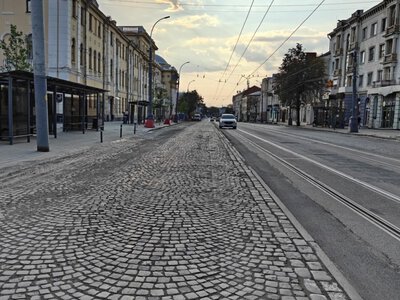 У Вінниці завершили ремонт Соборної: відновили дорогу та історичну бруківку