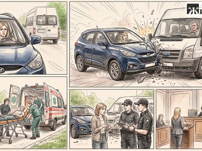 Обгін завершився ДТП: у Бердичеві судитимуть 21-річну водійку Hyundai