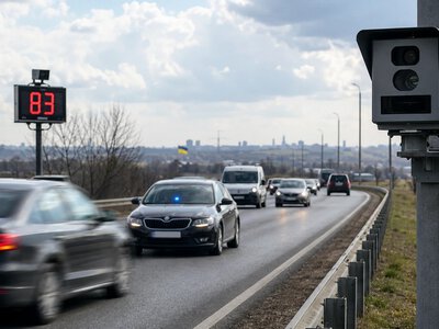Поліцейські автівки без розпізнавальних знаків будуть фіксувати швидкість на українських дорогах