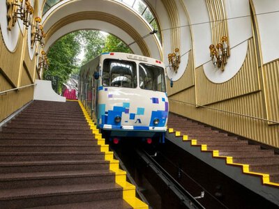 Київський фунікулер відновив роботу після щорічного технічного обслуговування