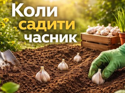 Коли садити озимий часник у 2026 році: найкращі строки для Дніпропетровської області