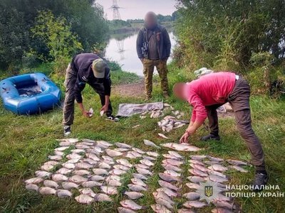 «Наловили» майже на 280 тисяч: на Роменщині викрили браконьєрів