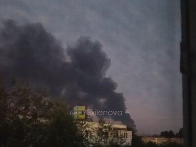 Новокуйбишевський НПЗ в Росії горить після атаки дронів