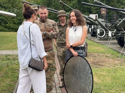 У Луцьку для ветеранів війни провели безплатну фотосесію до Дня Незалежності