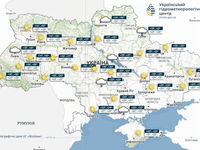 Погода в Україні 23 серпня: дощі та грози зміняться спекою до +37°
