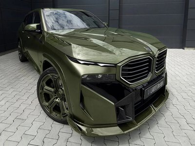 BMW XM отримав незвичний обвіс із зеленого карбону від Larte Design (ФОТО)