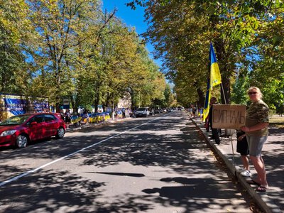 Чекаємо, пам'ятаємо, не мовчимо: в Олександрівці пройшла акція на підтримку зниклих безвісти на полонених