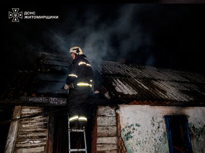 Загинув 66-річний чоловік під час пожежі у Баранівці