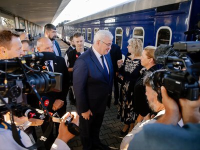 До Києва прибули лідери Данії, Естонії, Фінляндії, Латвії та Норвегії