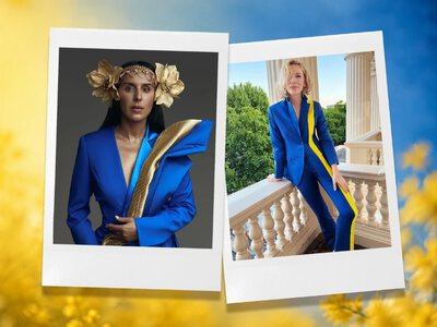 У кольорах свободи: як світові й українські зірки носили синьо-жовте