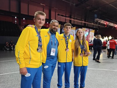 Прикарпатці здобули шість медалей на Юнацьких Європейських іграх