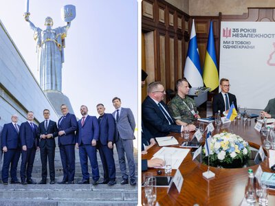 Дрони, морські безекіпажні системи і НРК: фінські та українські виробники зброї підписали угоди про співпрацю