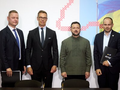Дрони, морські безекіпажні системи та НРК: Україна та Фінляндія підписали три документи про співпрацю