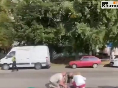 У Житомирі сталася ДТП із дитиною