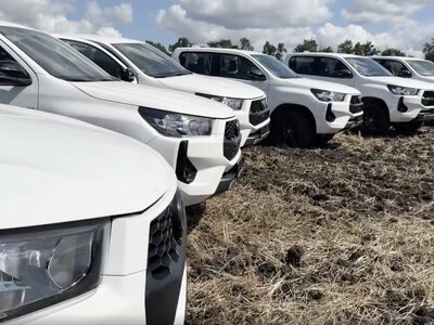 117-та бригада ТРО отримала автомобілі від Луганщини