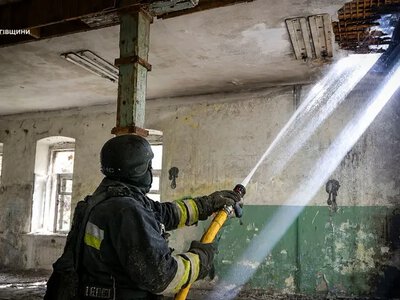 На Чернігівщині вогнеборці ліквідували наслідки ворожих ударів БпЛА