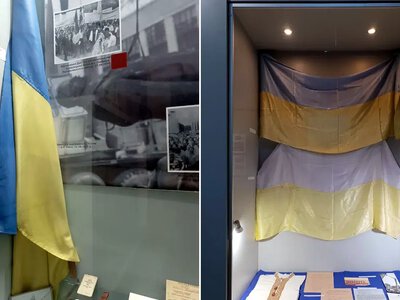 Свідки відновлення Незалежності: Рівненський музей показав унікальні прапори до Дня Державного Прапора України