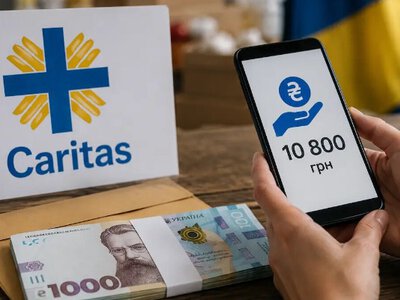 Грошова допомога від Карітас: хто потрапив до списку на виплати