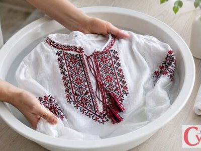 Як правильно випрати вишиванку: температура, ручне прання та сушіння