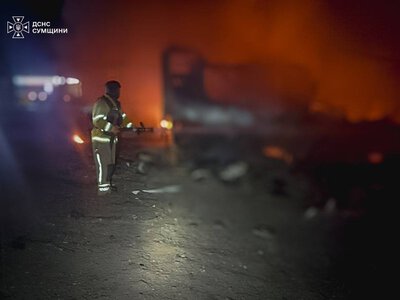 Вночі російські війська атакували три громади Сумщини: виникли пожежі + Фото