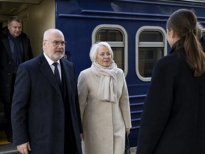 Президент Естонії Алар Каріс прибув до Києва на День Незалежності України