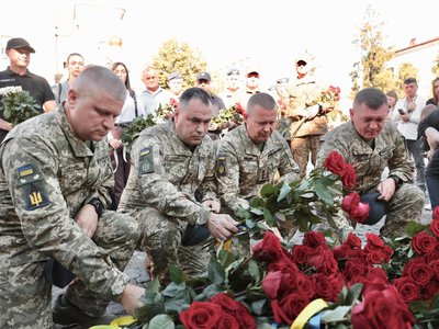 У Вінниці на День Незалежності віддали шану загиблим у російсько-українській війні