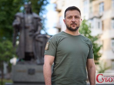 Зеленський привітав українців із 35-річчям незалежності: «Слава Україні!»