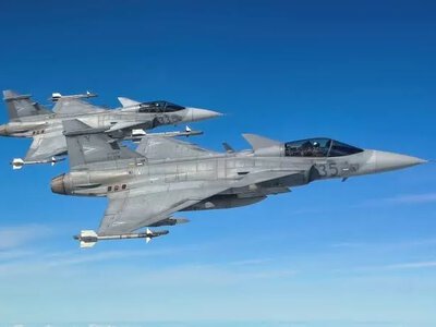 В Угорщині розбився винищувач Gripen