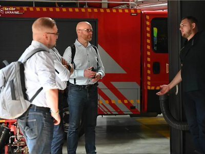 Фінські експерти вивчали досвід ДСНС України в умовах війни