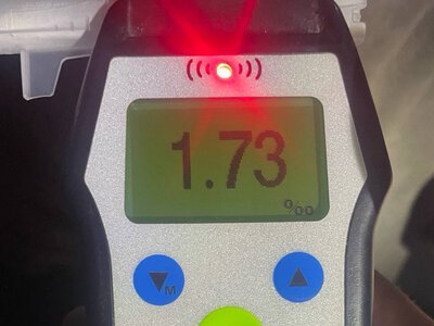 У селі Оршівці патрульні виявили водія ВАЗ із 1,73 проміле алкоголю