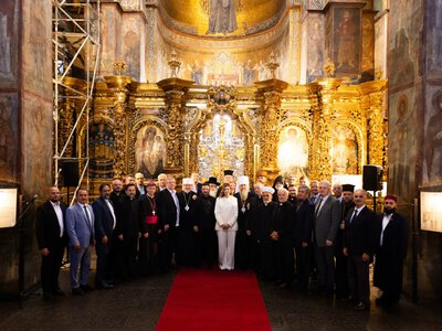 У День Незалежності в Софійському соборі відбулася молитва за закінчення війни й за мир в Україні