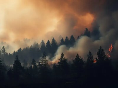 Природні пожежі у Європі посиляться до кінця нинішнього сторіччя