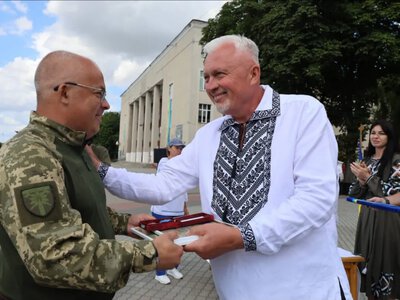 Захисника з Шептицького району нагородили медаллю «Лицарський хрест»