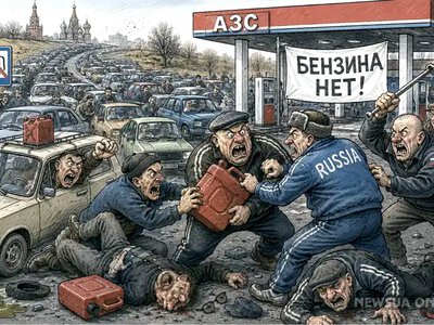 Чергова  хвиля паливної кризи в росії охоплює нові регіони - проблеми погіршаться найближчими тижнями