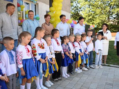 На Перечинщині відкрили сучасний освітній простір для дошкільнят