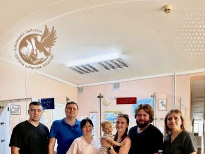У Вінницькій обласній дитячій лікарні дитині з нейробластомою підтвердили ремісію