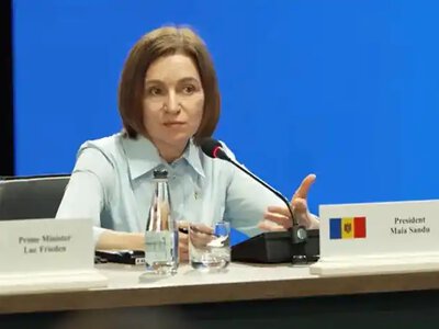 Санду заявила, що РФ щонайменше один раз умисно спрямувала дрон до Молдови