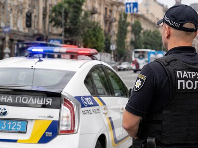 У Києві ветеран після зупинки автомобіля вступив у бійку з поліцією