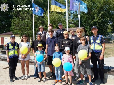 День Незалежності: поліція Києва влаштувала свято для дітей