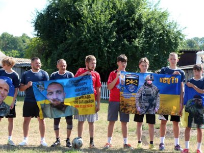 На Барщині провели спортивний турнір на честь загиблих та безвісти зниклих захисників