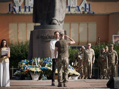 У День Незалежності на Рівненщині відзначили державних діячів, силовиків і митців