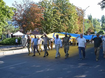 Як у Південноукраїнську відзначили День незалежності України: фото