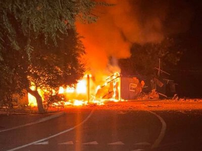 Уночі внаслідок ворожого удару пошкоджено митний пункт пропуску на кордоні з Молдовою