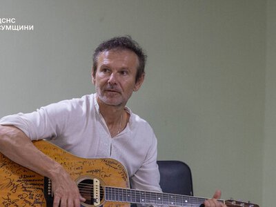 Святослав Вакарчук привітав рятувальників Сумщини з Днем Незалежності