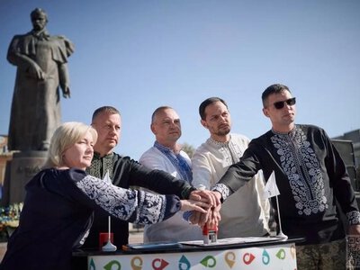 У Рівному погасили поштовий блок на підтримку військовополонених і зниклих безвісти