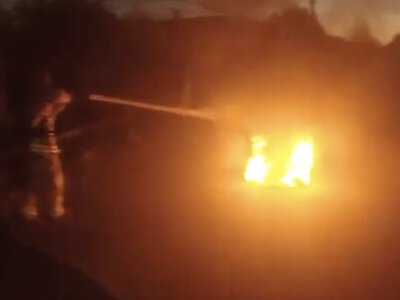 У Костополі вночі згорів квадроцикл