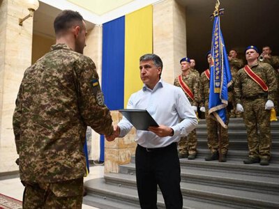 На Закарпатті з нагоди Дня Незалежності відзначили українських захисників