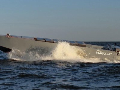 Найбільший у сімействі MAGURA: в Україні показали новий морський дрон MV11 (ФОТО)